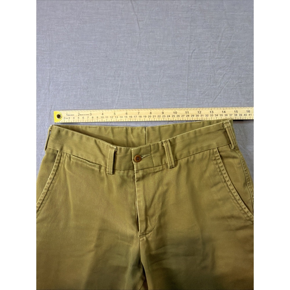 Bills Khakis Chino Pant Beige Style 6998 M3 Straight Leg Thick Cotton Mens 30x32 - Picture 8 of 11